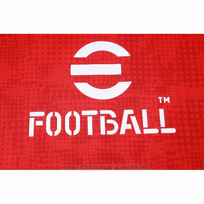 Chandal del AC Milan Manga Corta 2025-2026 Rojo - Pantalon Corto